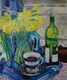 'Still life with daffodils' Oil on canvas  2014 SOLD