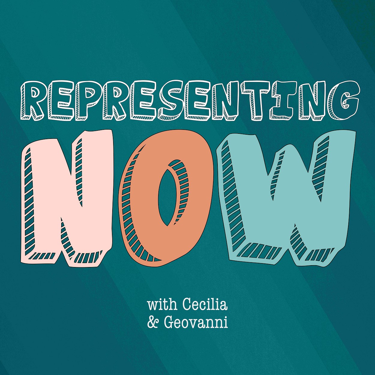 ‘Representing Now’ Podcast logo 