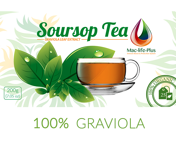 Mac-Life-Plus Soursop Tea Concept Packaging