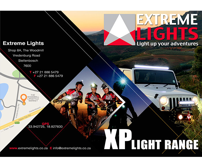 Extreme Lights Brochure Front & Back Cover