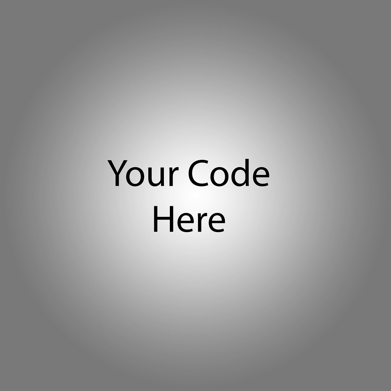 Your Code Here