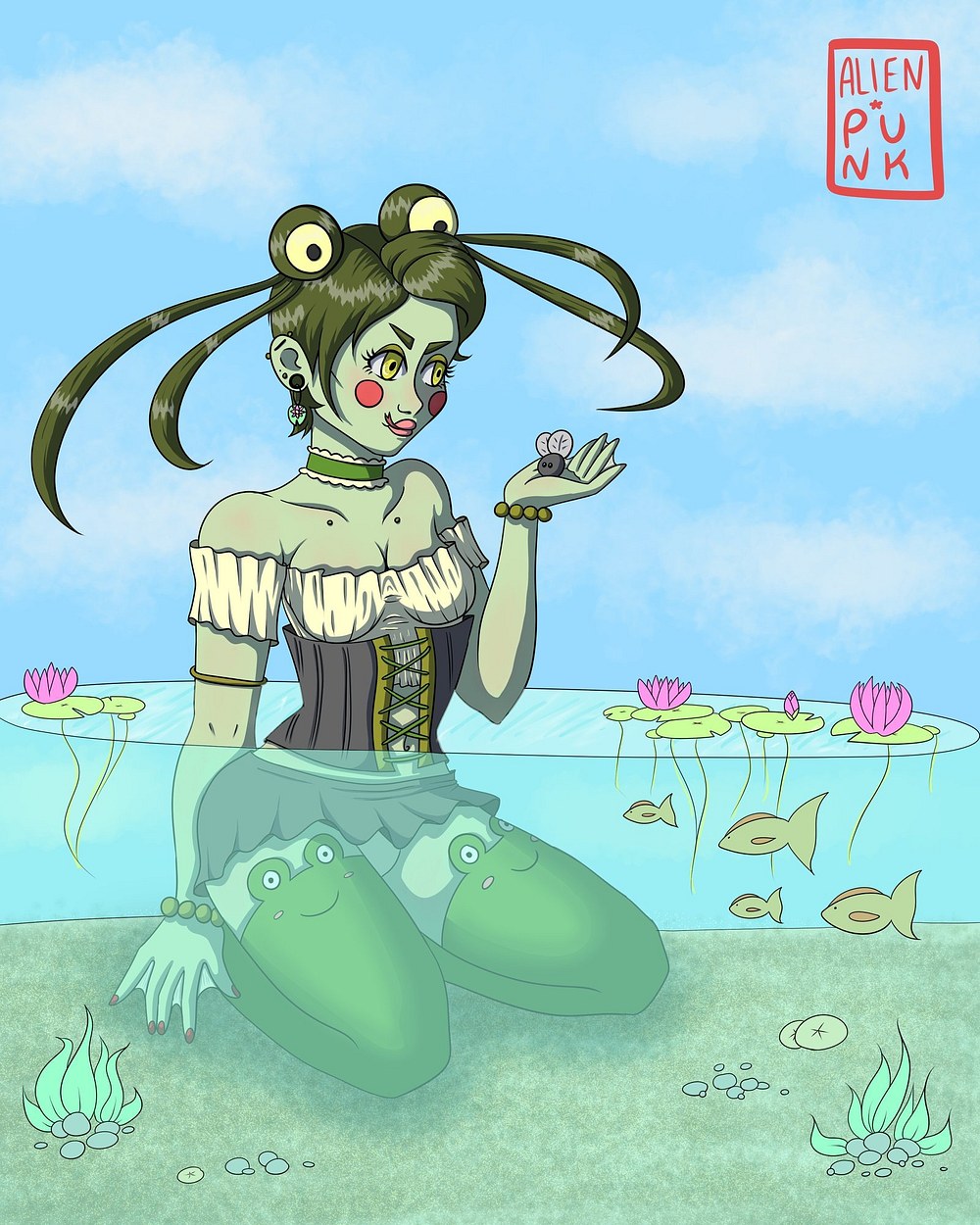 Frog Lady.