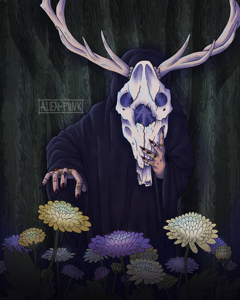 Ooh Death//Chrysanthemums.