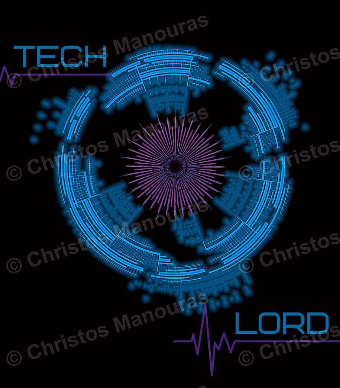 "Tech-Lord" digital artwork by DWDesign