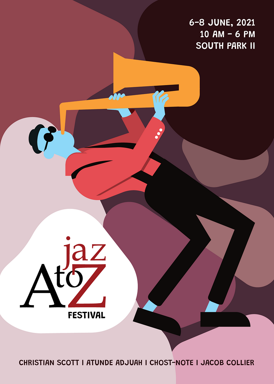 Jazz event poster