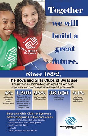 Fundraising Poster - Boys & Girls Club of Syracuse