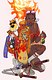 Flammin Hot Cheetos Warrior [Original Character] - 2024