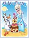 Olaf and Elsa Beach Party by Mike Shampine