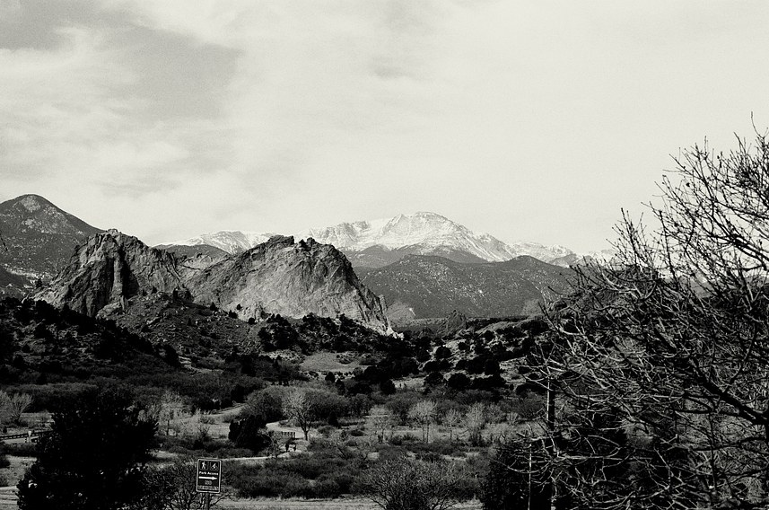 View from Garden of the Gods
