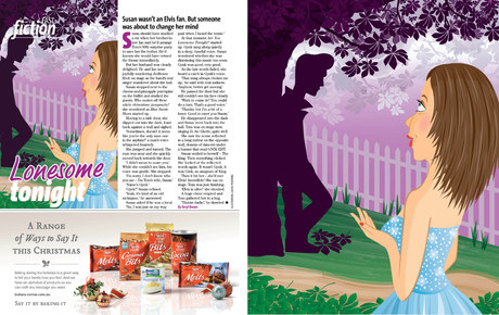 Illustration for that's life! Fast Fiction Page (left)