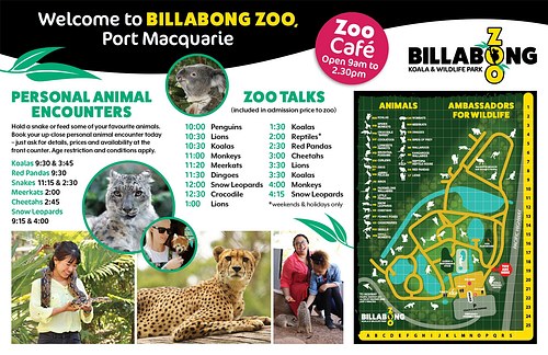 Billabong Zoo Couryard Signage