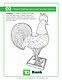 Terracycle design proposal for upcycled rooster sculpture 