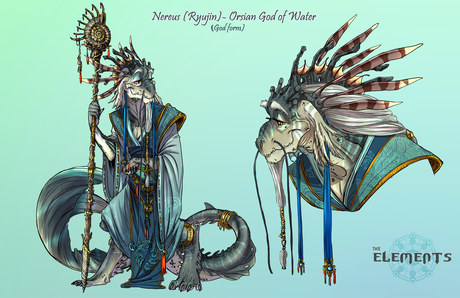 Nereus- Orsian God of Water God Form