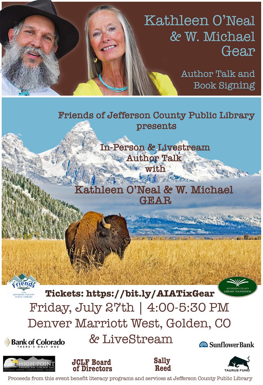 Author Event - Ticket Sales Landing Page Graphic