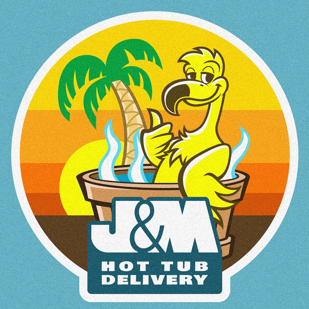 J&M logo & mascot design