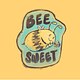 'Bee Sweet' Sticker Design 