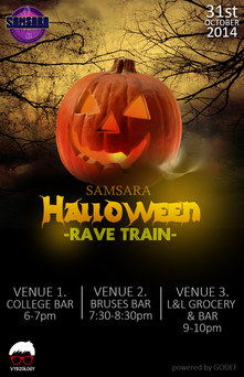 Halloween Rave Train