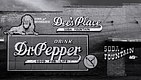 Dee's Place - Dr. Pepper (B&W)