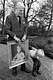 1973 Willem-Alexander krijgt een schilderij voor zijn zesde verjaardag