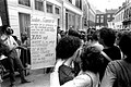 1979 Roermond. Christenen zien Sodom en Gomorra bij kussende homo's