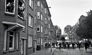 1985 Aanval op kraakpand Schaepmanstraat Staatsliedenbuurt. Kraker Hans Kok zou overlijden