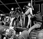 1988 FNV-demonstratie tegen bezuinigingen. Actiegroep Ravage krijgt geen spreekrecht