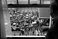 1990 Boerenprotest. Tractor op de trappen van de Ridderzaal