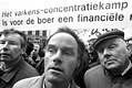 1992 Den Haag  Demo varkensboeren