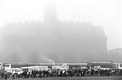 1996 Den Haag. Demonstratie van Fokker-werknemers tegen dreigend faillissement