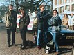 Demo bij een Ambassade. Met Gerhard van Roon, Toussaint Kluiters en Jacqueline de Haas