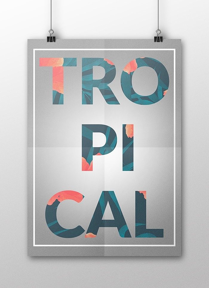 Poster "Tropical"