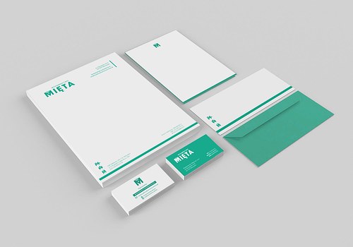 Wydawnictwo Mięta - projekt materiałów reklamowych do druku