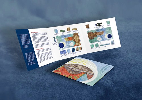 Projekt folderu do banknotu okolicznościowego Mikołaj Kopernik
