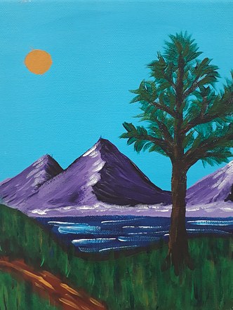 "Mountain Landscape" - Chris L.