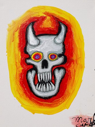 "Skull on Fire" - Mark C.
