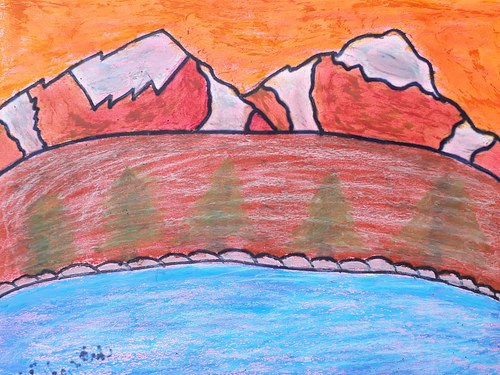 "Pastel Mountains" - Chris R.