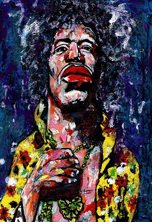 60- Jimi Hendrix.