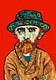 6a-Van Gogh con sombrero pork pie.