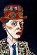 98- Egon Schiele con sombrero Steampunk.