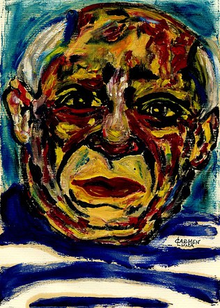 46-Picasso 74 años.