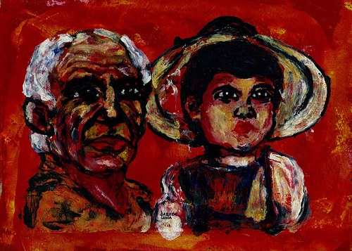 66-Picasso con Paloma.