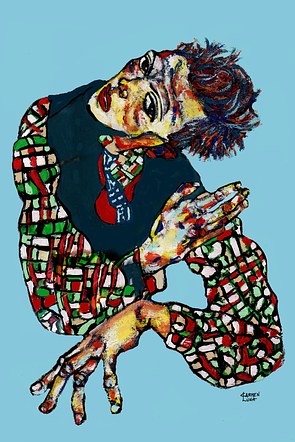 45- Egon Schiele.