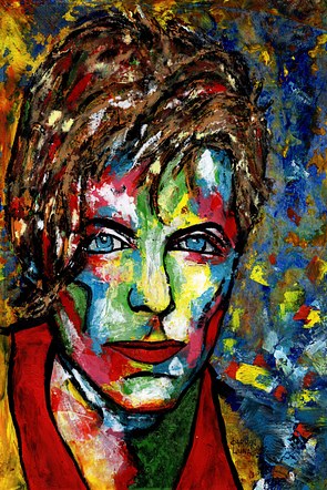 43- David Bowie. (Sold).