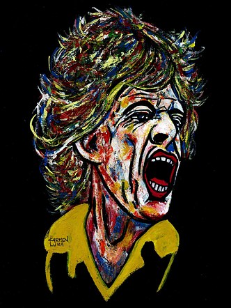 9a- Mick Jagger.  (Sold).