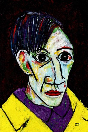 35-  Picasso.   (Retratos de Autorretratos.) 