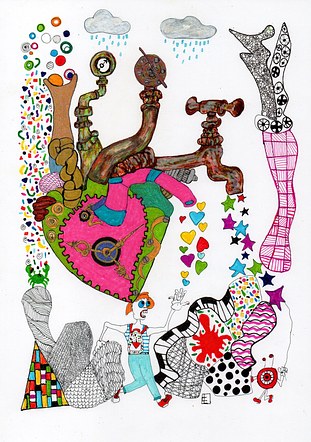 86- Lulú con el corazón del tiempo.