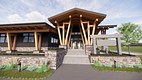 Oregon based lumber company with a completely new office to be built on their current site. 