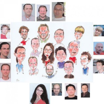Groups caricatures 