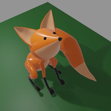 The fox from the fable