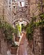 10125-The narrow street in medieval village of Eze, France